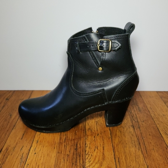 NO. 6 Black Heeled Ankle Boots - Picture 2 of 13